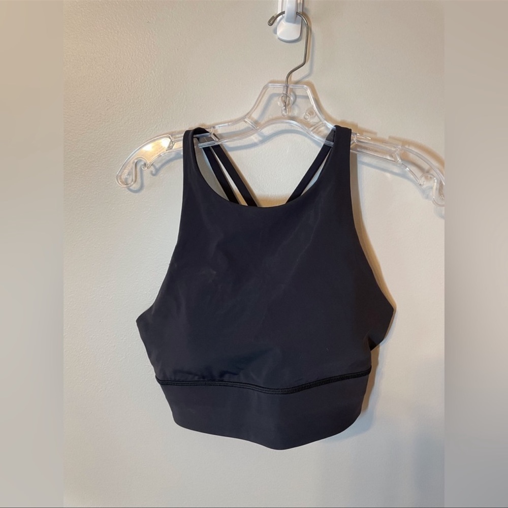 Lululemon high neck longline bra size 12